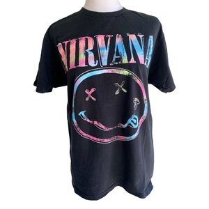 Nirvana Smiley Colorful T-Shirt